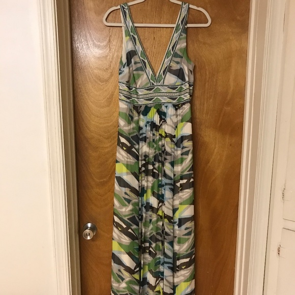 BCBGMaxAzria Dresses & Skirts - Update/BCBG 100%silk maxi dress